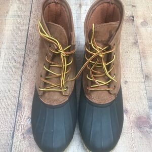 Field & Stream Leather Rubber  Hunting Boots Size 12